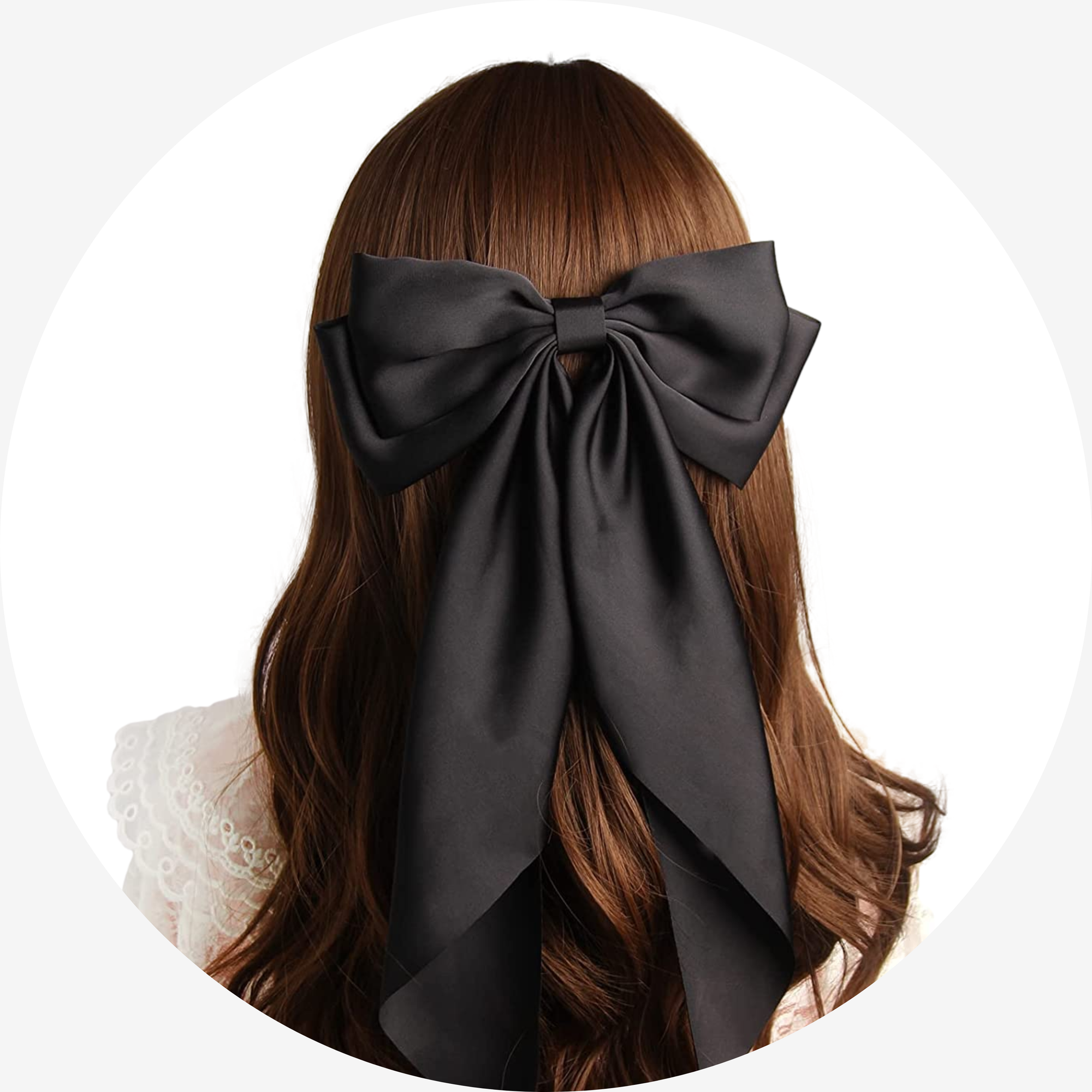 Hair Bow - Black